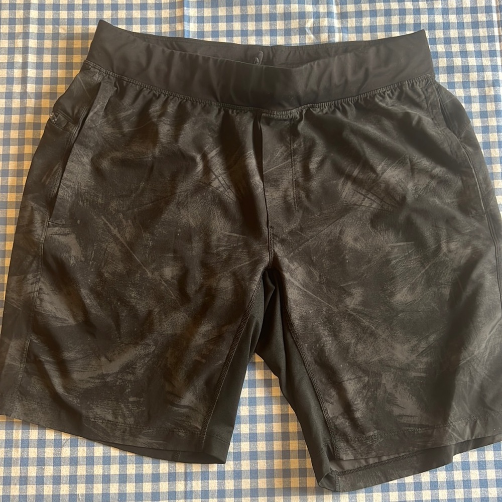 Black Lululemon Athletic Shorts